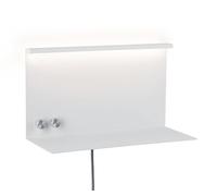 Paulmann 96772 Applique LED Jarina USB C 4,5 / 1x1,6W 540lm / 200lm gradable 350x170mm Blanc mat Métal 3000K