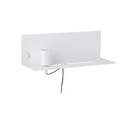 Paulmann 96774 Applique Devara USB C max. 40W gradable 400x170 mm Blanc dépoli Métal E27