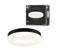Paulmann 96778 Plafonnier LED 3-Step-Dim Amalie 2700K 1000lm 230V 16W gradable Noir mat applique et plafonnier