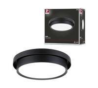 Paulmann 96780 LED plafonnier 3-Step-Dim Malik 2700K 850lm 230V 13,5W gradable Noir mat applique et plafonnier
