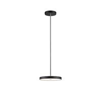 Paulmann 96782 Plafonnier LED 3-Step-Dim Hildor 2700K 1600lm 230V 22W gradable Noir mat