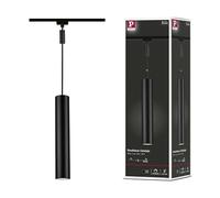 Paulmann Luminaire sur rail URail Catalejo haute tension GU10 dimmable max. 10 W 230 V Noir mat