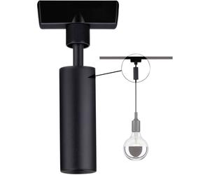 Paulmann 96914 Elément pour système modulaire Adaptateur pendulaire noir (mat)
