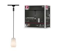 Paulmann 96919 URail Suspension 2Easy E27 max. 20 W dimmable 230 V noir mat, chrome Système de rails - libre choix de l'ampoule