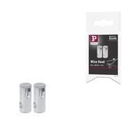 Paulmann Connecteur d'alimentation 97283 pour système câble 12V jeu de 2 max. 300W Chrome mat métal