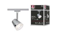 Paulmann Luminaire sur rail Cone URail GU10 10 W LED dimmable 230 V Chrome mat/chrome