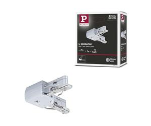 Paulmann 97648 Connecteurs URail en L 62x62 mm max. 1 000 W chrome mat système de rail URail