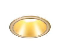 Paulmann 98200 LED spots encastrés Cole Coin 1 set IP44 rond 88 mm Coin 6W 470lm 230V dimmable 2700K or mat