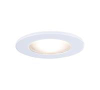 Paulmann Spot encastrable Structure 98432 LED G4 20 W 12 V 66 mm blanc/acier/verre