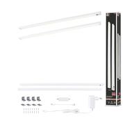 Paulmann 98618 LED sous-meubles Inline kit de 2 2x6W 550x26 mm 2x500lm 24 V Blanc dépoli 3000 K gradable