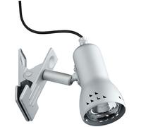 Paulmann Gryps 99825 Spot à pince Ampoule à économie d'énergie E14 40 W fer