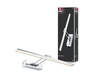 Paulmann 99890 Galeria LED luminaires pour tableau Beam Sixty 11W Chrome 230V Métal, 11 W, 58,5 x 19 x 4,6 cm