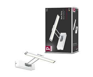 Paulmann 99891 luminaire pour tableau LED Galeria incl. 1x5 watts éclairage de tableau Blanc Chrome lampe de tableau Métal applique déportée 2700 K