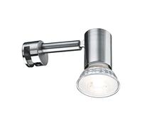 Paulmann 99905 Galeria Simplo LED éclairage de miroir 1x5,3W GU10 Acier brossé 230 V Métal