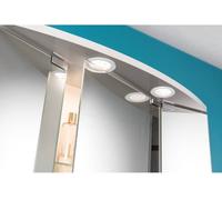 Paulmann 99920 Luminaire à LED encastrable jeu de 2 LED LED intégrée 5 W chrome (brillant)