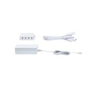 Paulmann 99948 éclairage de meubles Clever Connect Driver 12 V CC incl. boîtier de distribution 8x max. 36 watts transfo Blanc transformateur plastique ballast