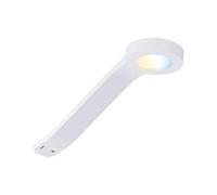 Paulmann 99949 éclairage de meubles LED Clever Connect Spot Mike Tunable White 12 V incl. 1x2 watts gradable Blanc dépoli plastique 2700-6500K