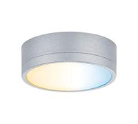 Paulmann 99955 éclairage de meubles LED Clever Connect Spot Medal Tunable White 12 V rond incl. 1x2,3 watts gradable Chrome mat plastique 2700-6500K