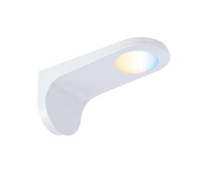 Paulmann 99957 LED éclairage de meubles Clever Connect spot Neda Tunable White 12 V incl. 1x2,1 watts gradable Blanc dépoli plastique 2700-6500K