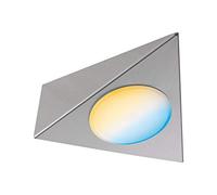 Paulmann 99958 éclairage de meubles LED Clever Connect Spot Trigo Tunable White 12 V incl. 1x2,1 watts gradable Nickel brossé Métal 2700-6500K