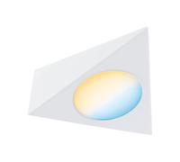 Paulmann 99959 éclairage de meubles LED Clever Connect Spot Trigo Tunable White 12 V incl. 1x2,1 watts gradable Blanc dépoli Métal 2700-6500K