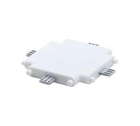 Paulmann 99966 éclairage de meubles Clever Connect connecteur en X Border 12 V éclair. placard Blanc dépoli éclair. armoire plastique lampe de cuisine