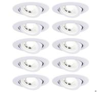 Paulmann Spot encastrable LED 99995 4.8 W blanc mat