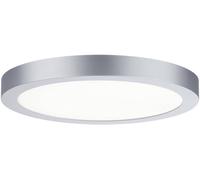 Paulmann Abia 70983 Panneau à LED 22 W blanc chaud chrome (mat)