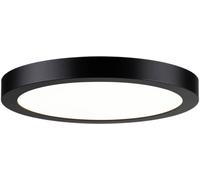Paulmann Abia 70984 Panneau à LED 22 W blanc chaud noir (mat)