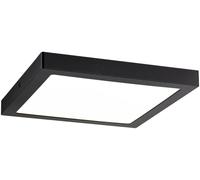 Paulmann Panneau à LED Abia 70985 22 W blanc chaud noir (mat)