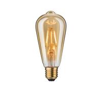 Paulmann Amploues Edition 1879 gold E27 4,4 W 1 700 K | UN VÉRITABLE ATTRAIT VISUEL - L'ampoule à incandescence vintage Rustik attire tous les regards dans n'importe quelle pièce