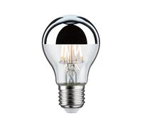 Paulmann Ampoule LED à filament AGL 28670-6,5 W - Miroir de tête - Argent - 2700 K - Blanc chaud - E27