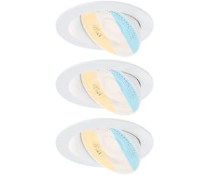Paulmann Anmus spot encastré 3x5 W blanc 92254
