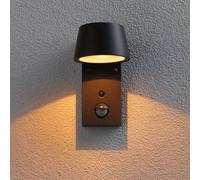 Paulmann Applique extérieure LED Capea 94714 détecteur de mouvement IP44 Tunable Warm 6W 450 lm Noir
