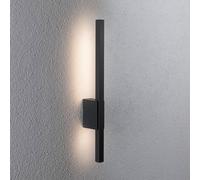 Paulmann Applique mural extérieur LED Stan, noir, Aluminium, Moderne, Applique Exterieur LED