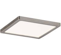 Paulmann Areo Panneau encastrable LED pour salle de bain LED LED intégrée 8 W IP44 nickel (mat)