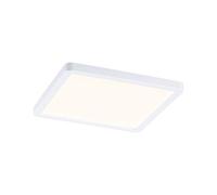 Paulmann 93053 Areo VariFit Panneau LED encastrable IP44 3 Niveaux 175 x 175 mm carré avec 1 x 13 W à intensité Variable Blanc Plastique 3000 K