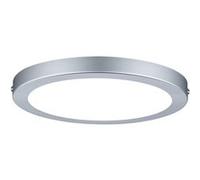 Paulmann 70933 Panneau LED Atria rond incl. 1x15 watts éclairage de plafond Chrome mat plafonnier plastique éclairage de salon 4000 K