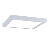 Paulmann - Atria / 70938 - Plafonnier LED rectangulaire - 1 x 16 W - En plastique - Blanc mat [Classe énergétique A++] Blanc Mat G