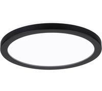 Paulmann Atria Shine 71011 Plafonnier LED 12 W blanc neutre noir