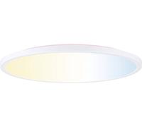 Paulmann Atria Shine 71192 Plafonnier LED 32 W blanc chaud, RVB blanc