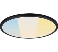 Paulmann Atria Shine 71258 Panneau à LED 20.8 W blanc chaud noir
