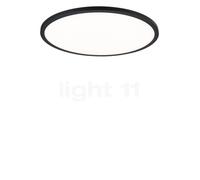 Paulmann Atria Shine Plafonnier LED rond, noir mat - ø42 cm - 3.000 K - gradable par étapes Ce luminaire comporte des modules à LED prémontés de classes énergétiques A A++, A+, A