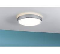 Paulmann Aviar 70882 Plafonnier LED pour salle de bain 20 W blanc chaud chrome