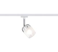 Paulmann Blossom Luminaire sur rail haute tension URail G9 10 W LED blanc, satin, transparent