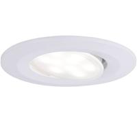 Paulmann Calla Spot LED encastrable pour salle de bains 5.5 W IP65 blanc mat