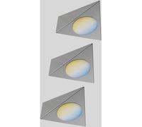 Paulmann CC Start Trigo Eclairage de vitrine jeu de 3 2.10 W blanc chaud nickel