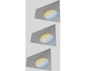 Paulmann CC Start Trigo Eclairage de vitrine jeu de 3 2.10 W blanc chaud nickel