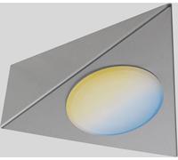 Paulmann 99958 éclairage de meubles LED Clever Connect Spot Trigo Tunable White 12 V incl. 1x2,1 watts gradable Nickel brossé Métal 2700-6500K