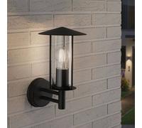 Paulmann Applique d'extérieur Classic IP44 173 mm max. 15W 230V Gris foncé Métal/Verre G